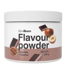 GymBeam Flavour powder - 250 g csokoládé-mogyoró
