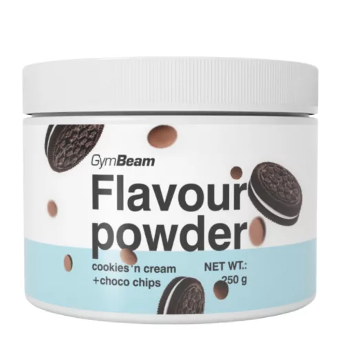 GymBeam Flavour powder - 250 g cookie & cream