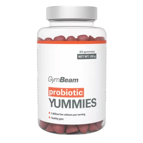 GymBeam Probiotikum Yummies - 60 db kapszula cseresznye