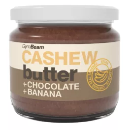 GymBeam Kesudióvaj - 340 g csokoládé - banán