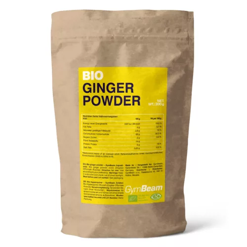 GymBeam BIO gyömbérpor - 200 g