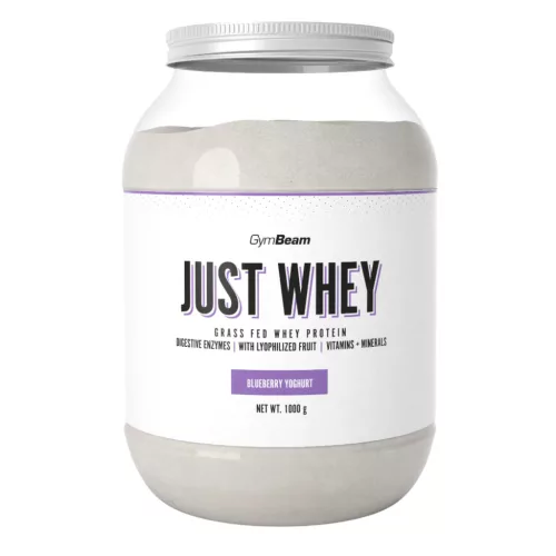 GymBeam Just Whey Grass-fed Protein - 1000 g áfonyás joghurt