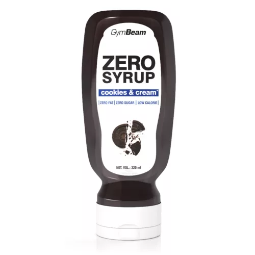 GymBeam Zero Syrup - 320 ml cookies & cream