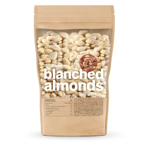 GymBeam Blansírozott mandula - 500 g