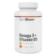 GymBeam Omega 3 + D3-vitamin - 90 db kapszula