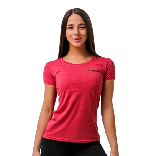 GymBeam Basic Női póló - Vintage Red