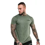 GymBeam Basic férfi póló - heather military