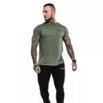 GymBeam Basic férfi póló - heather military