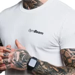 GymBeam Basic férfi póló - fehér