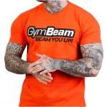 GymBeam Beam férfi póló - Narancs
