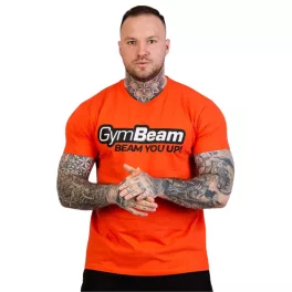 GymBeam Beam férfi póló - Narancs
