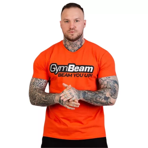 GymBeam Beam férfi póló - Narancs