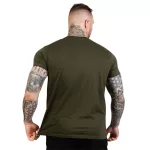 GymBeam Grow férfi póló - Military zöld