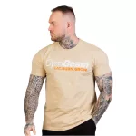 GymBeam Grow férfi póló - Sand