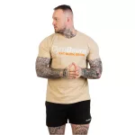 GymBeam Grow férfi póló - Sand