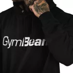 GymBeam Pro Hoodie pulóver - fekete
