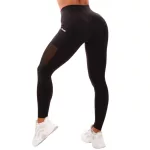 GymBeam Mesh Panel női nadrág - fekete