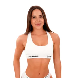GymBeam Bralette melltartó - fehér