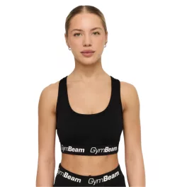 GymBeam Simple női sportmelltartó - fekete