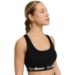 GymBeam Simple női sportmelltartó - fekete