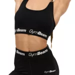 GymBeam Simple női sportmelltartó - fekete