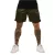 GymBeam Vertical férfi rövidnadrág - military zöld