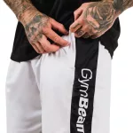 GymBeam Vertical férfi rövidnadrág - fehér