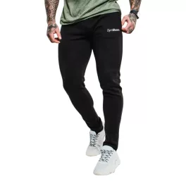 GymBeam Slimfit férfi melegitőnadrág - fekete