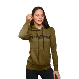 GymBeam Athlete női pulóver - military zöld