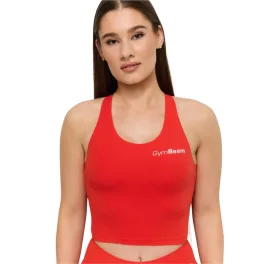 GymBeam BEAT női sport top - tangerine
