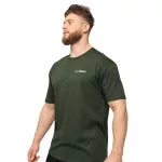 GymBeam Basic férfi póló - zöld