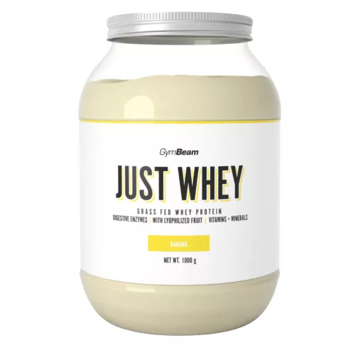 GymBeam Just Whey Grass-fed Protein - 1000 g banán