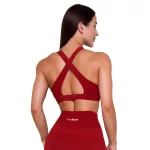 GymBeam Ignite sportmelltartó - sötét piros