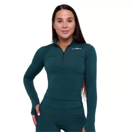 GymBeam Ignite női sportfelső - sötét zöld