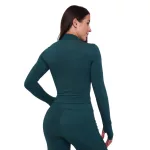 GymBeam Ignite női sportfelső - sötét zöld