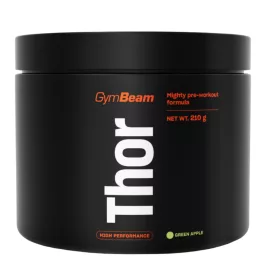 GymBeam Thor teljesítményfokozó - 210 g Zöld alma