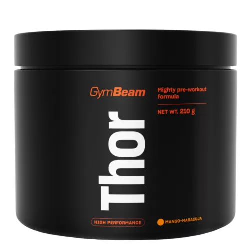 GymBeam Thor teljesítményfokozó - 210 g Zöld alma