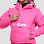 GymBeam Rain Smock női dzseki - Fuchsia