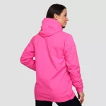 GymBeam Rain Smock női dzseki - Fuchsia