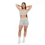 GymBeam Lift varrásmentes női rövidnadrág - szürke