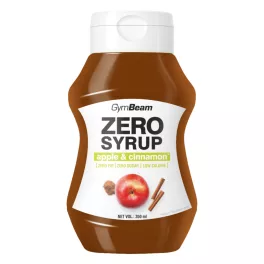 GymBeam Zero Syrup - 350 ml alma-fahéj