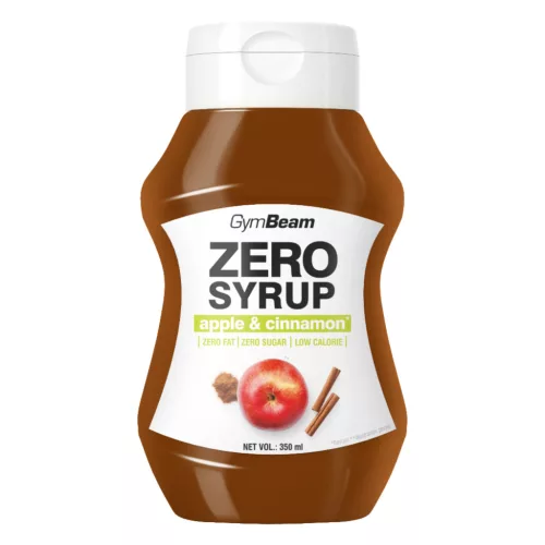 GymBeam Zero Syrup - 350 ml alma-fahéj