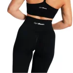 GymBeam Sculpt női varrásmentes nadrág - fekete