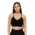 GymBeam Sculpt varrásmentes sportmelltartó - fekete