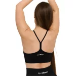 GymBeam Sculpt varrásmentes sportmelltartó - fekete