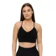 GymBeam Sculpt varrásmentes sportmelltartó - fekete