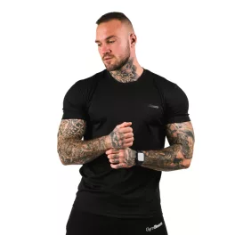 GymBeam TRN férfi póló - 3pack Fekete