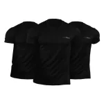 GymBeam TRN férfi póló - 3pack Fekete