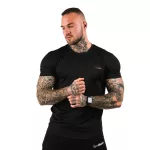GymBeam TRN férfi póló - 3pack Fekete