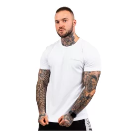 GymBeam TRN férfi póló - 3pack fehér